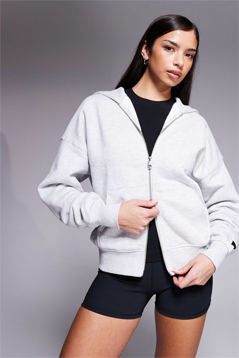 Icon Rest Day — оверсайз-худи из хлопка плотностью 440 г/м² с капюшоном и застежкой-молнией артикул 151485737