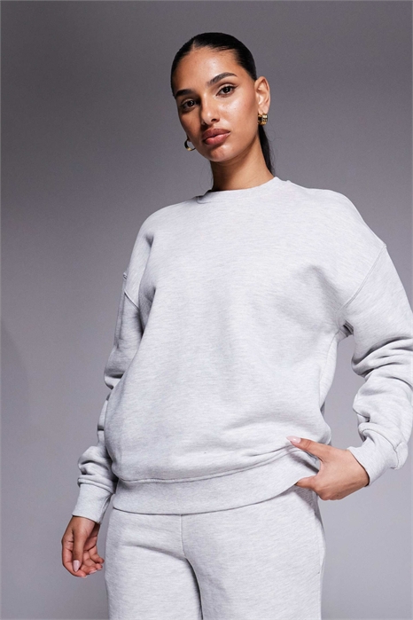 Свитшот Icon Rest Day из хлопка плотностью 440 г/м² с заниженными плечами и свободным кроем артикул 151485892