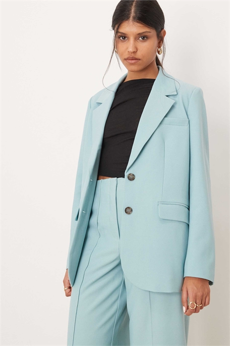 Блейзер свободного кроя с пуговицами под черепаховый панцирь co-ord артикул 149997335