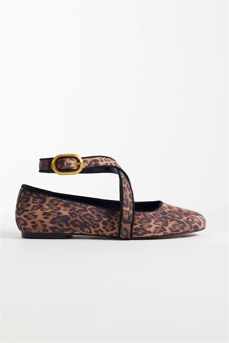 Балетки с перекрещивающимися ремешками артикул 152321464