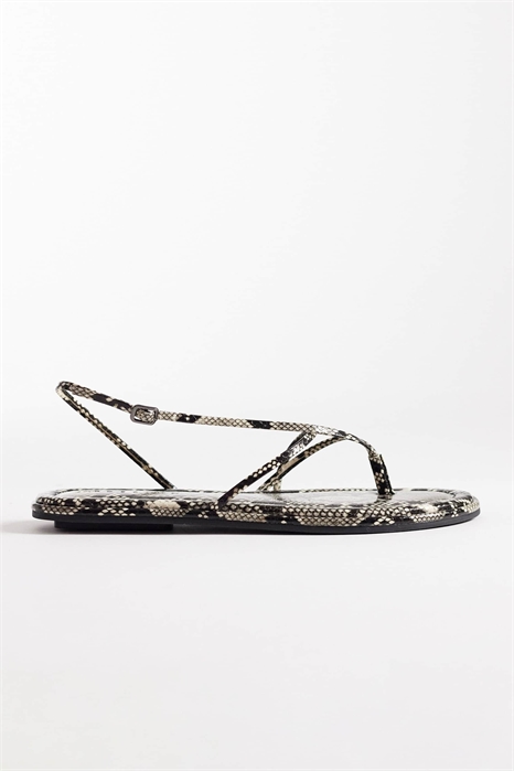 Плоские сандалии Freya с ремешками и открытым носком артикул 152321477