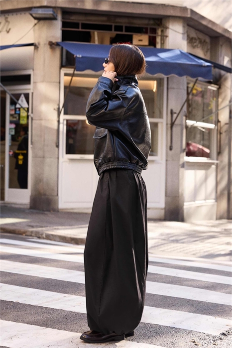 Брюки-блумеры из поплина артикул 155808721