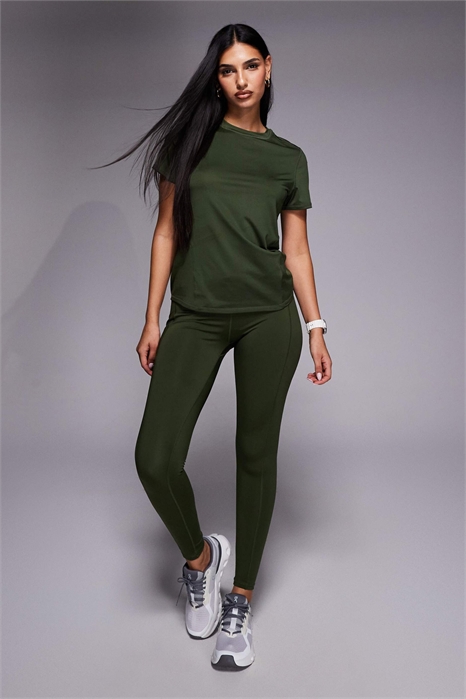 Леггинсы Icon с завязкой на талии и карманом для телефона артикул 151704614