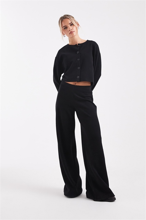 Брюки с мягкой ребристой отделкой артикул 153053122