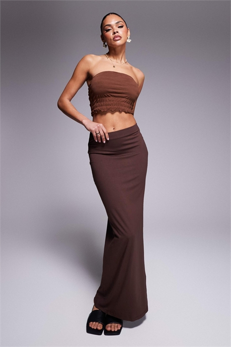 Юбка-макси из джерси артикул 150706827