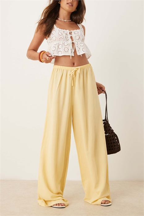 Брюки из смесовой ткани, надеваемые через голову артикул 147786937