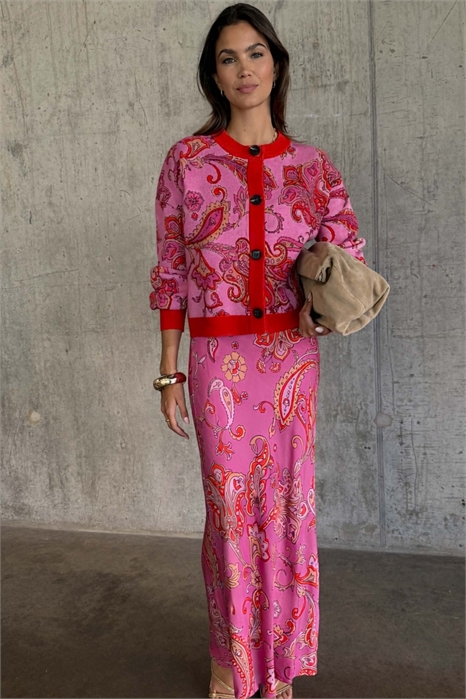 Атласная юбка макси «Доррис» артикул 153593226