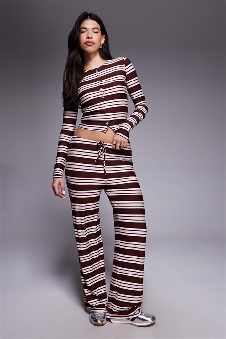 Эксклюзивные брюки из сверхмягкого джерси на шнурке co-ord артикул 152700350