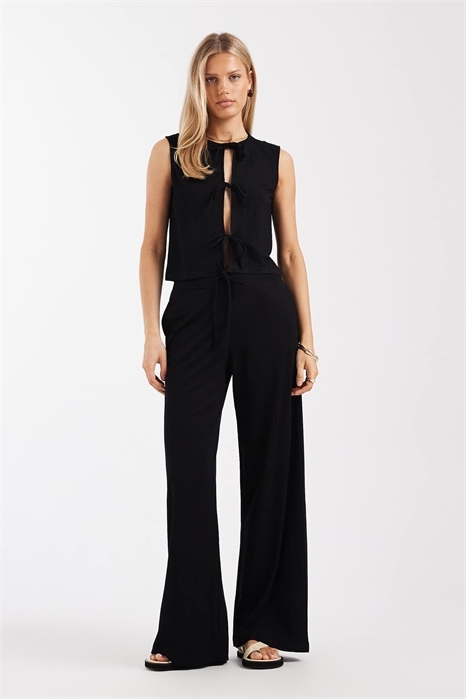 Брюки с широкими штанинами co-ord артикул 153146738