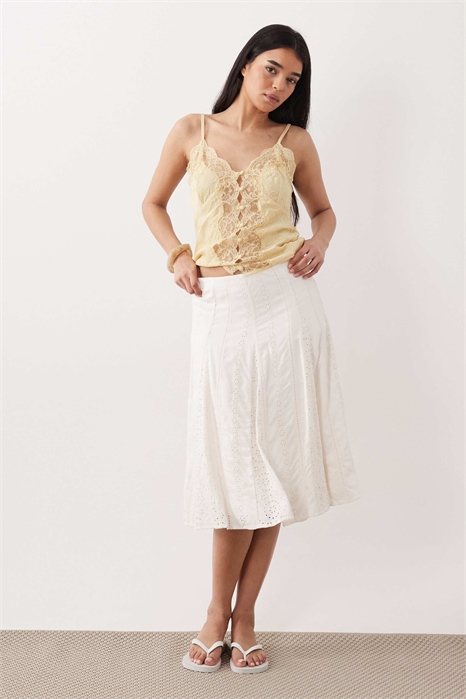 Красивая юбка средней длины артикул 155650493