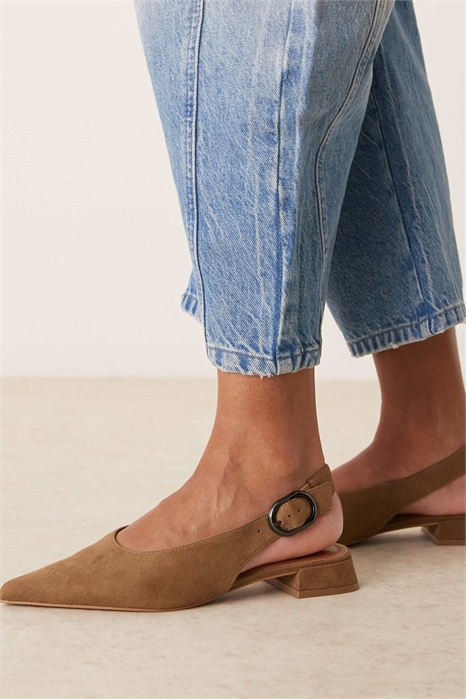 Балетки Леонора со шнурками сзади артикул 140290398