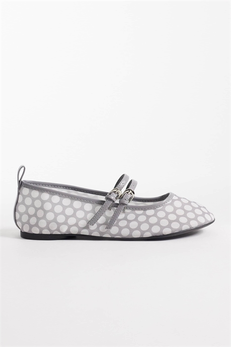 Балетки Mia на ремешках с рюшами артикул 152122701