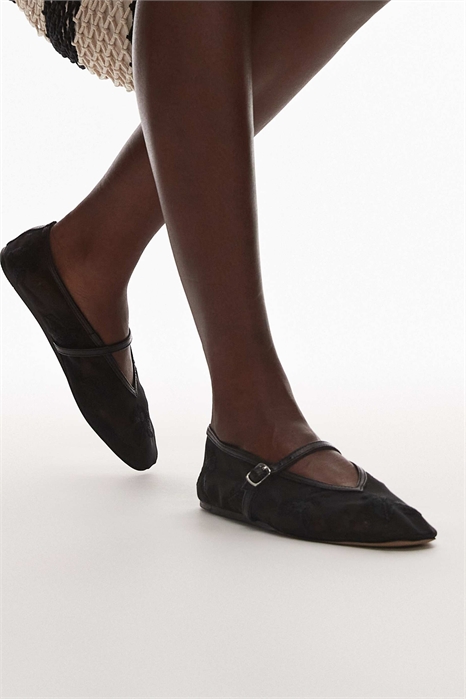 Балетки с вышитым цветком от Alex артикул 141532303