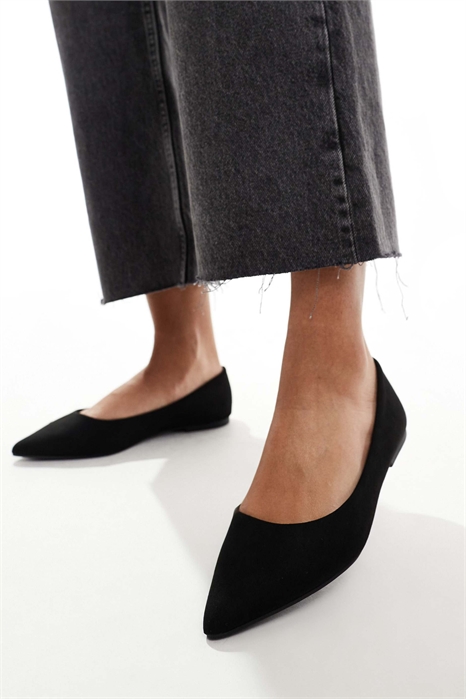 Балетки с заостренным носком артикул 111138465
