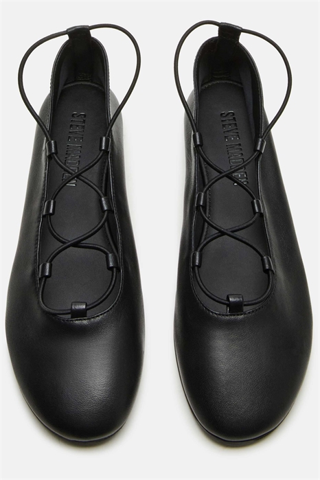 Балетки с эффектными ремешками артикул 149514405