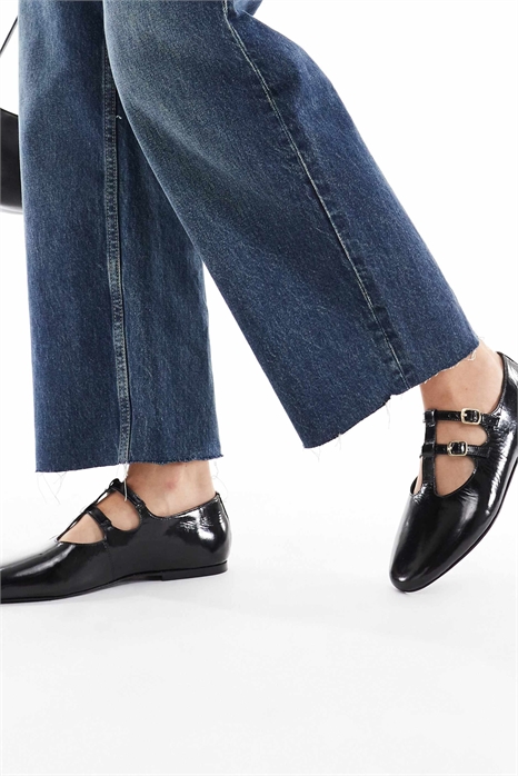 Балетки с двумя ремешками артикул 149151153