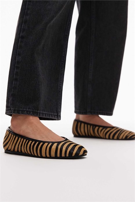 Балетки из натуральной кожи артикул 153665281