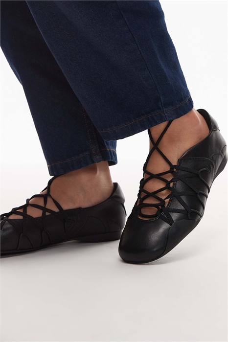 Кроссовки Sneakerina на шнурках артикул 150038263