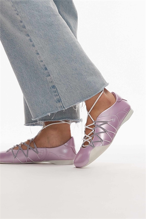 Кроссовки Sneakerina на шнурках артикул 150038242