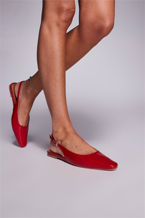 Балетки со шнурком сзади артикул 143766516