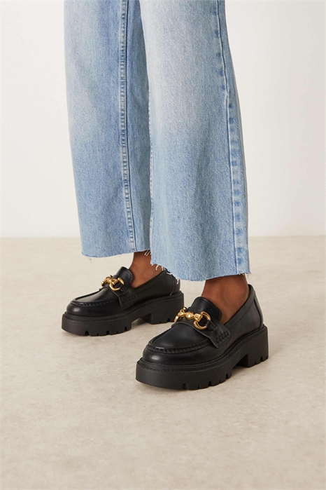 Лоферы Milan с массивной цепочкой артикул 146784162