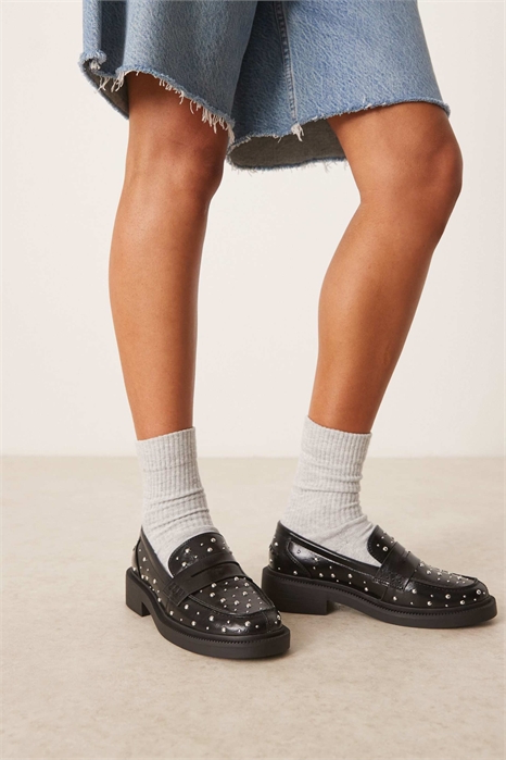 Лоферы Minerva с заклепками артикул 146783514