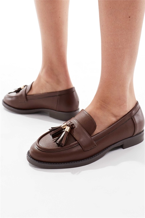 Лоферы «Амелия» с кисточками артикул 147897322