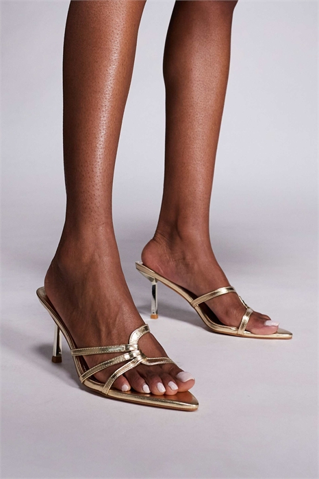 Сандалии-муле Simmi London Thor на каблуке артикул 142997172