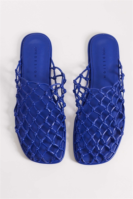 Плоские туфли-муле из ткани «Mercy» артикул 154235453