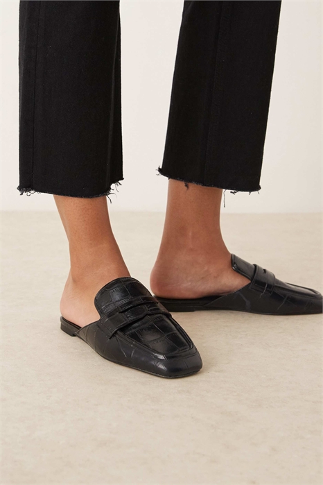 Мюли-лоферы с магнитной застежкой артикул 146784356