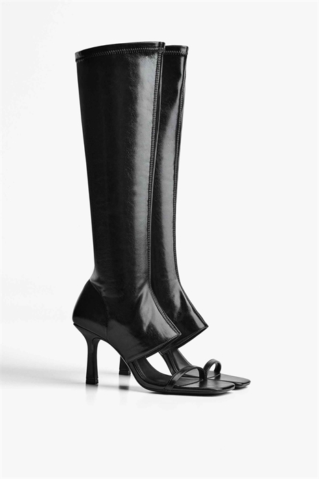 Сандалии на высоком каблуке артикул 151859670