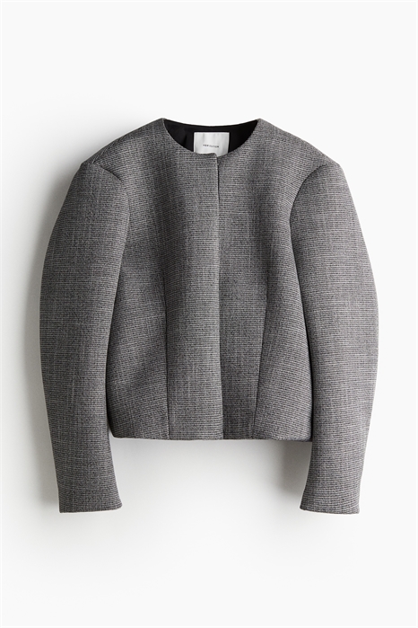 Структурированная куртка из саржи артикул 1258979001