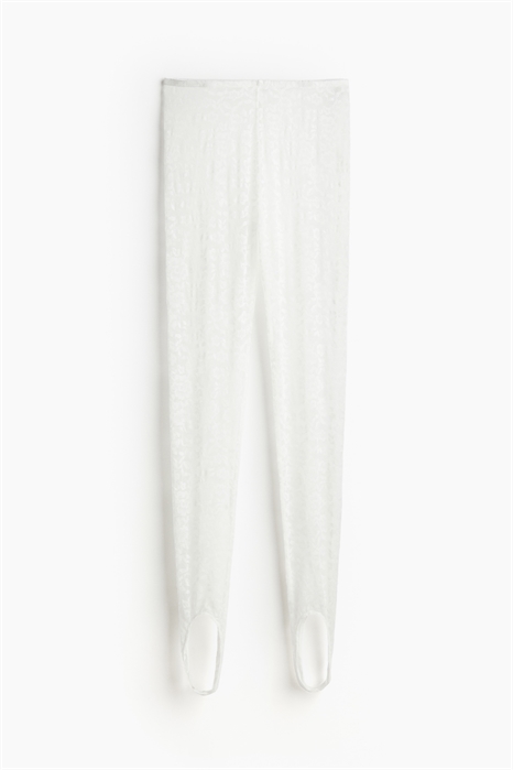 Кружевные леггинсы со стременами артикул 1260000001