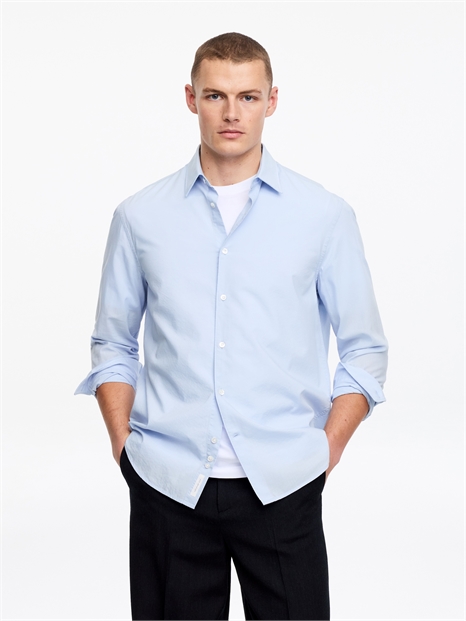 Хлопковая рубашка из лиоцелла артикул 1342418003