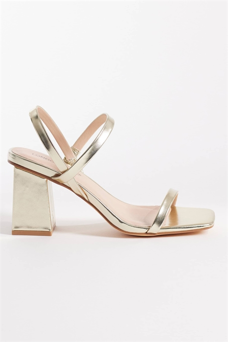 Сандалии Cara на среднем каблуке с ремешками артикул 152864833