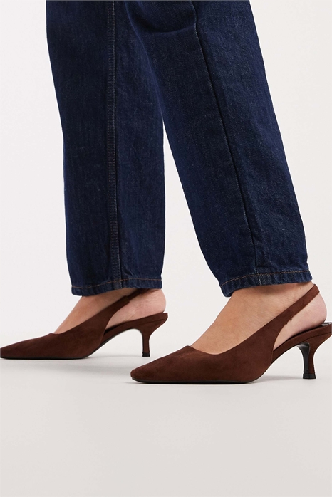 Туфли Maybach на низком каблуке с открытой пяткой артикул 152594349