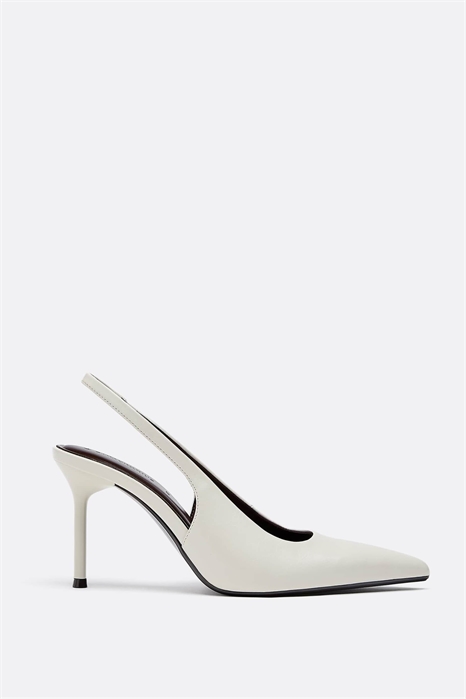 Туфли на каблуке с эффектом кожи артикул 155969270