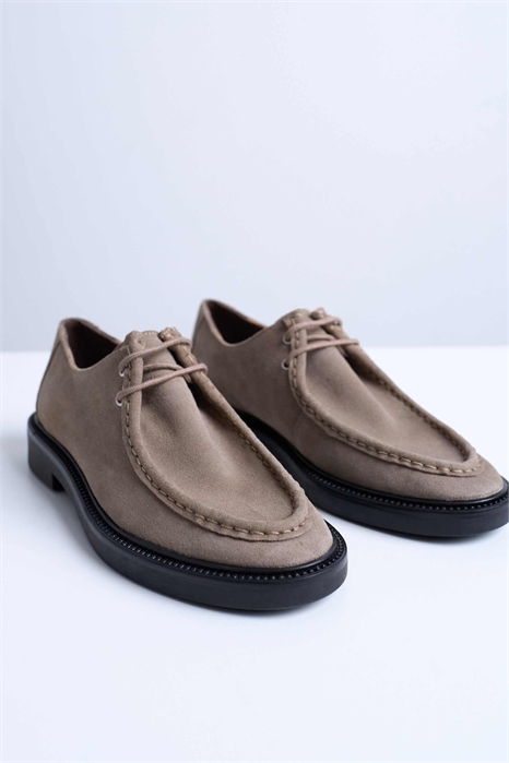 Туфли на шнурках из натуральной замши от Banks артикул 143756129