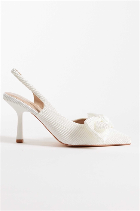 Туфли Salado на каблуке с открытой пяткой и бантиком артикул 152594345