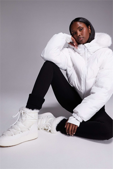 Водонепроницаемые ботинки Moonboot Ltrack из искусственного меха артикул 152462500