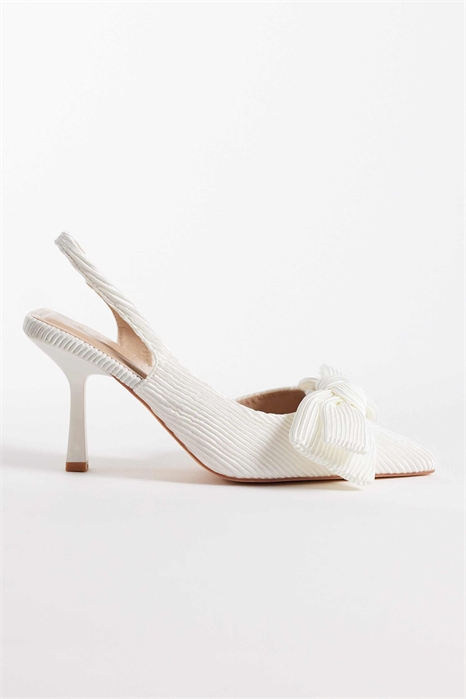 Туфли Salado с открытой пяткой, каблуком-блок и бантиком артикул 152710641