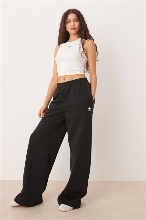 Брюки с широкими брючинами из флиса Essentials артикул 148336802