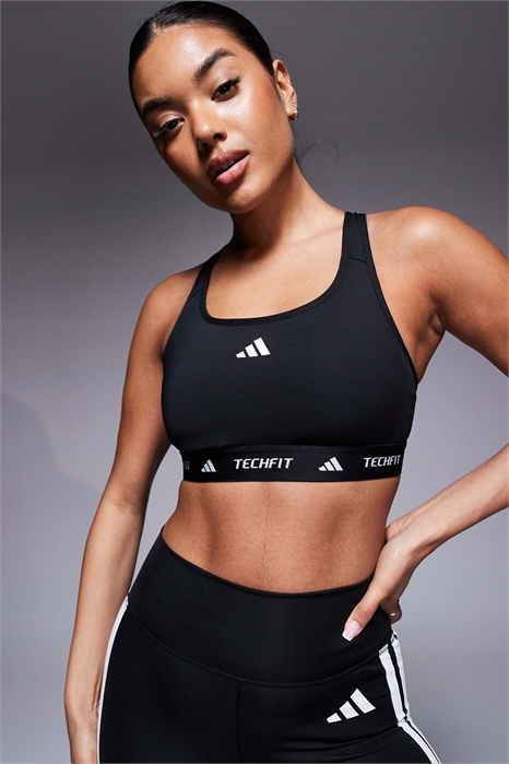 Бюстгальтер adidas Training Tech Fit со средней степенью поддержки артикул 141936403