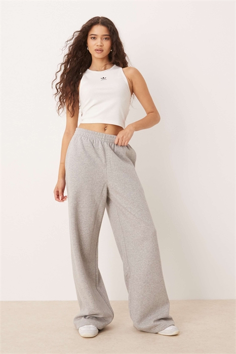 Брюки с широкими брючинами из флиса Essentials артикул 148336394