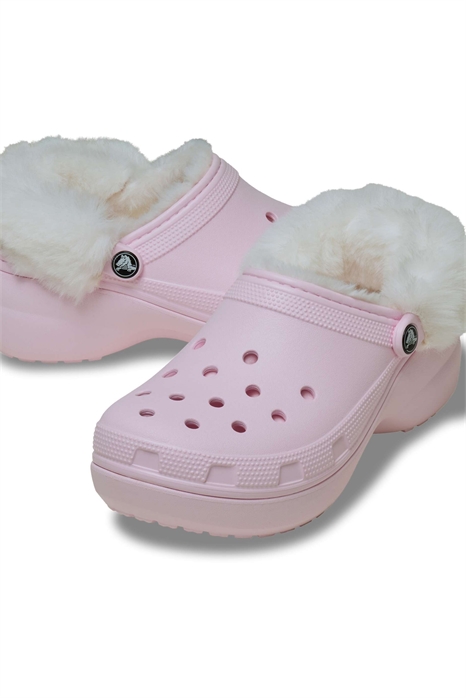 Классические сабо на платформе с флисовой подкладкой артикул 150201879