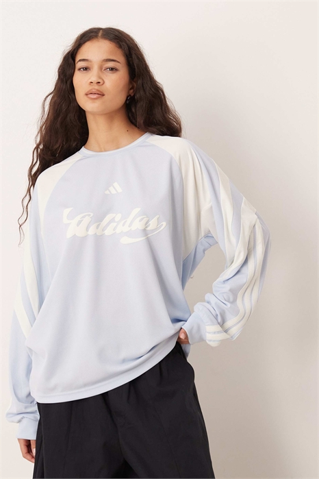 Футболка с длинным рукавом и логотипом артикул 149729353