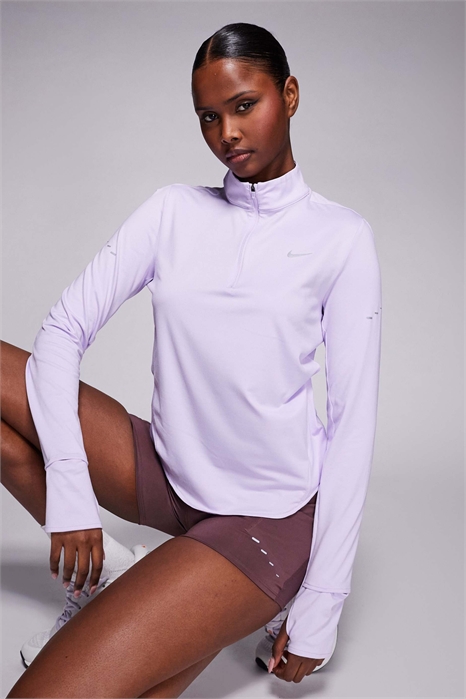 Футболка Swift Dri-FIT с длинным рукавом и полузастежкой-молнией артикул 149997992