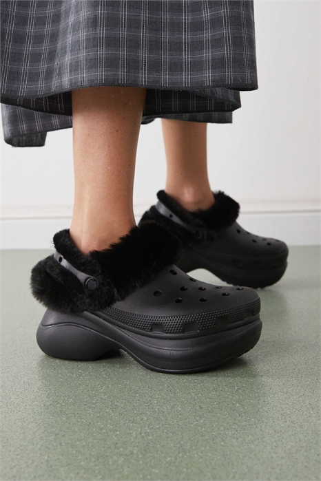 Сабо с меховой подкладкой артикул 150201481