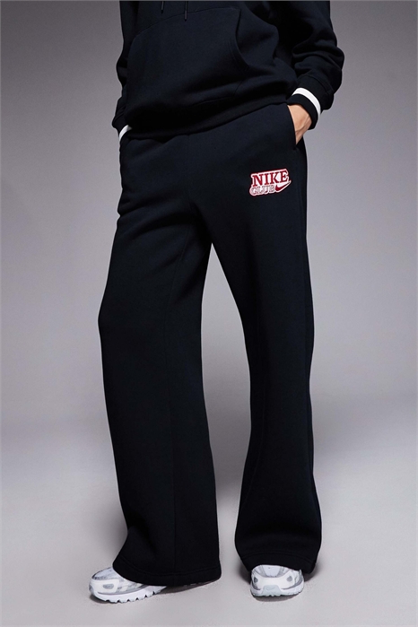 Джоггеры Phoenix Fleece с высокой талией, свободным кроем и широкими брючинами артикул 149249444