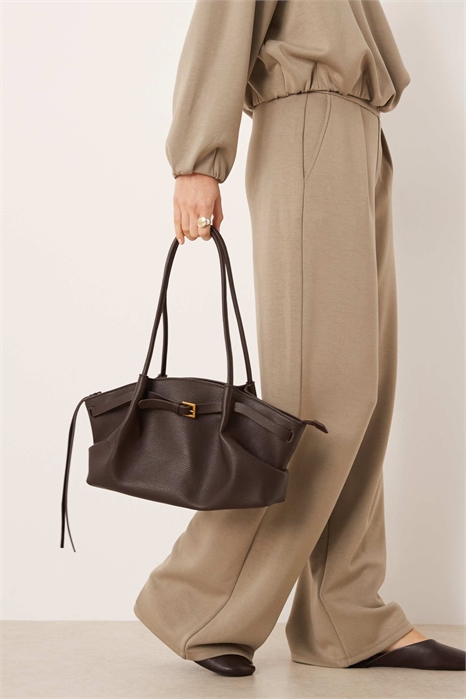 Сумка-тоут с небольшим складчатым элементом артикул 154870065